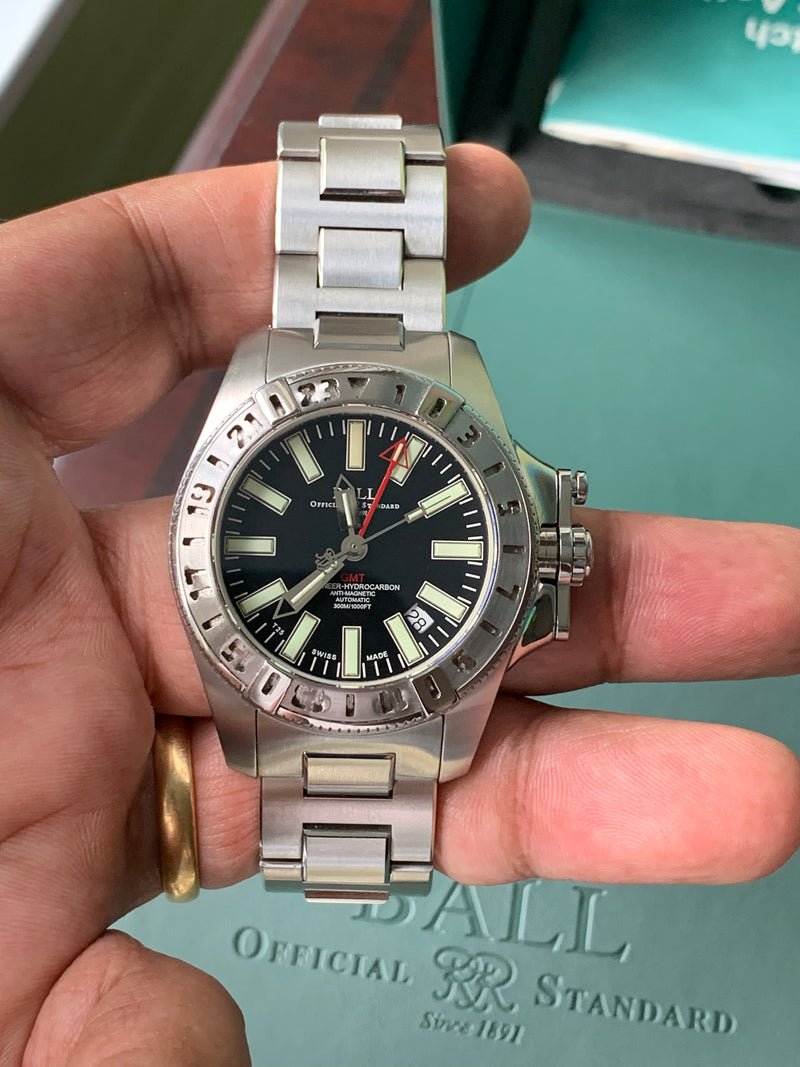 Ball Engineer Hydrocarbon GMT I I Ref DG1016AS1JBK Full Box Papers
