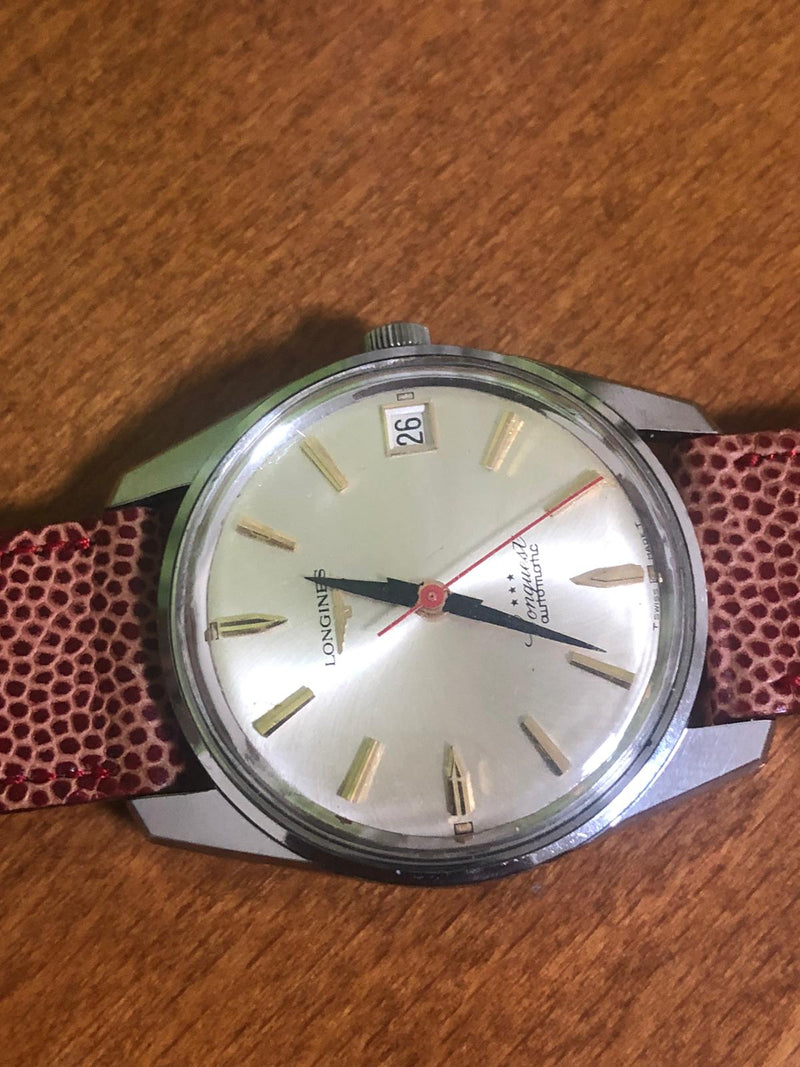 Longines Conquest Automatic Cal.19AS Screw Down Case Back Swiss Made