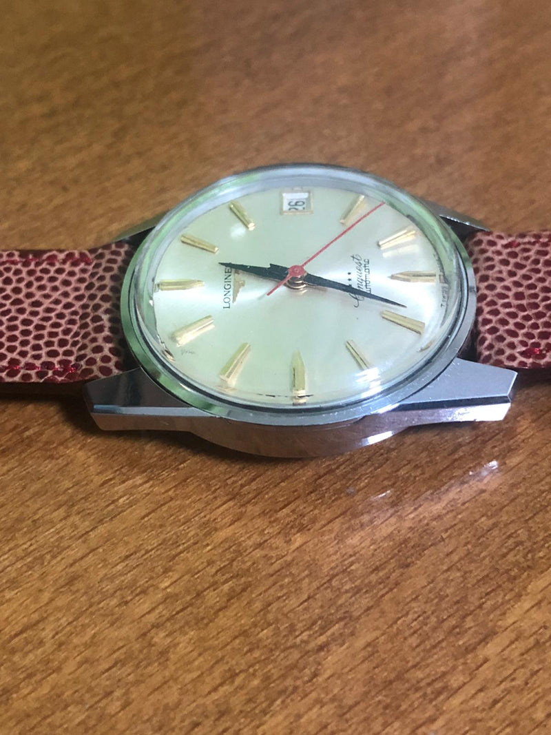 Longines Conquest Automatic Cal.19AS Screw Down Case Back Swiss Made