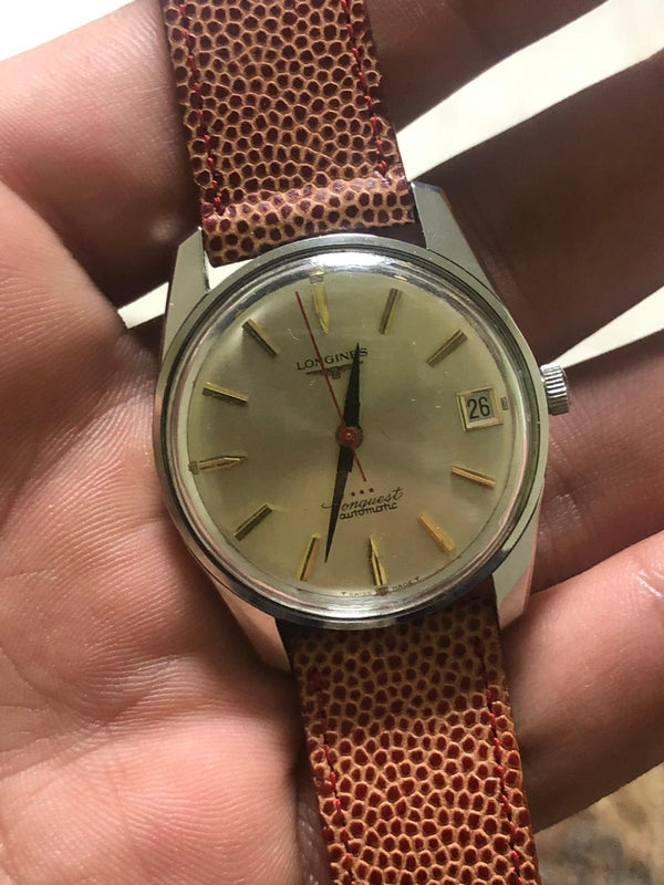 Longines Conquest Automatic Cal.19AS Screw Down Case Back Swiss Made