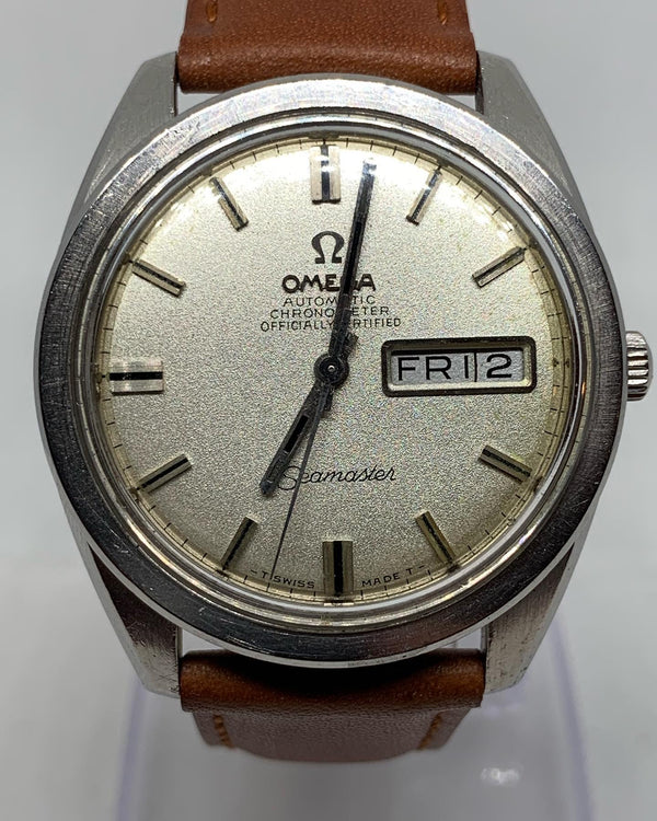 Omega Seamaster Automatic Chronometer Officially Certified Sunburst Dial Ca. 1960s Serviced