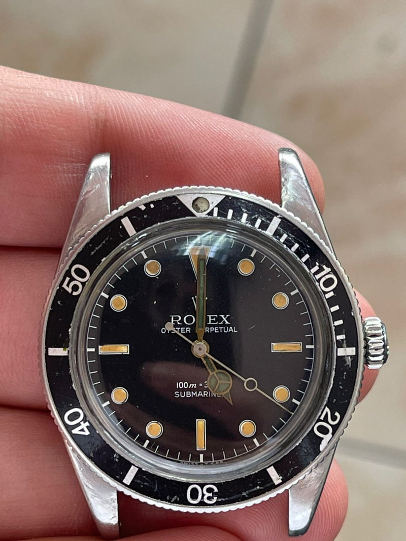 Rolex Submariner Reference 5508 Glossy Dial Rare Vintage Collectable