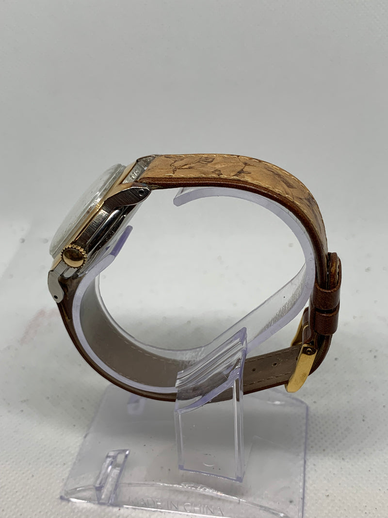 Movado Vintage Solid Gold Bezel Automatic 14K Solid gold Bezel Watch