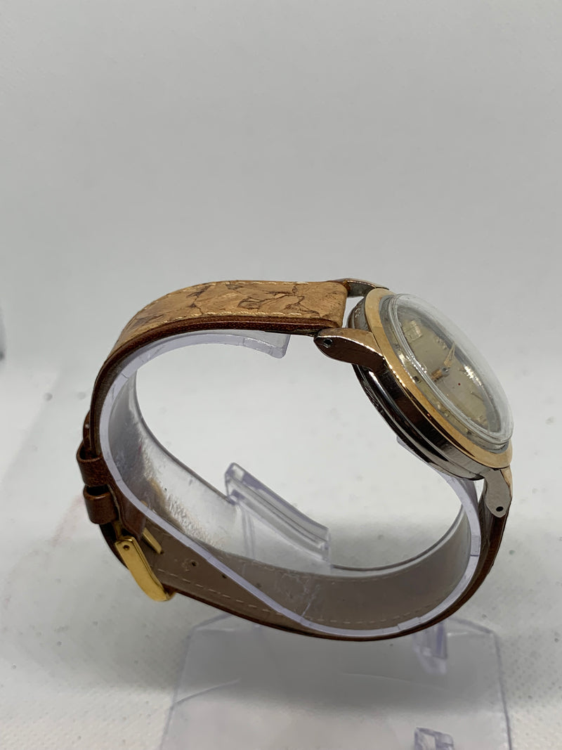 Movado Vintage Solid Gold Bezel Automatic 14K Solid gold Bezel Watch