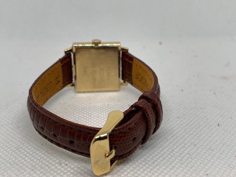 Omega Art Deco Solid 14K Gold Watch