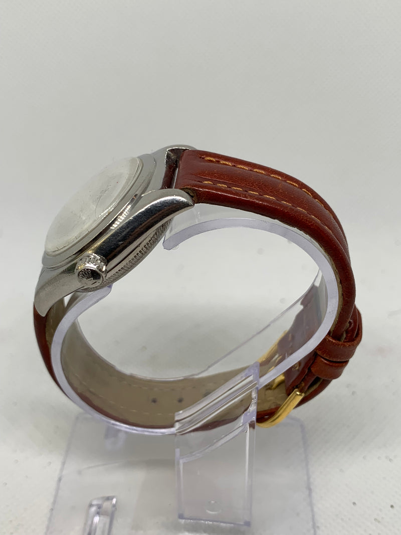 Rolex Oyster Perpetual Bubble Back Officially Certified Chronometer Military Watch 2940