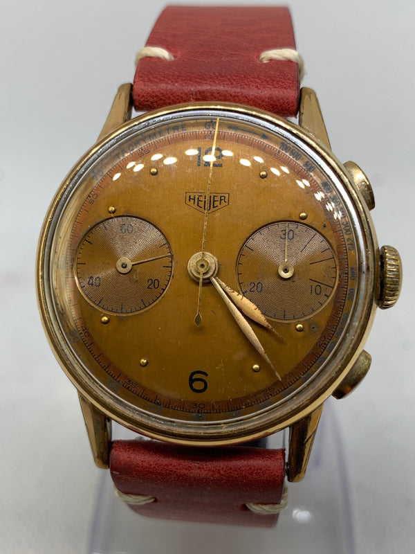 Heuer 1940s 'Big Eyes' Chronograph