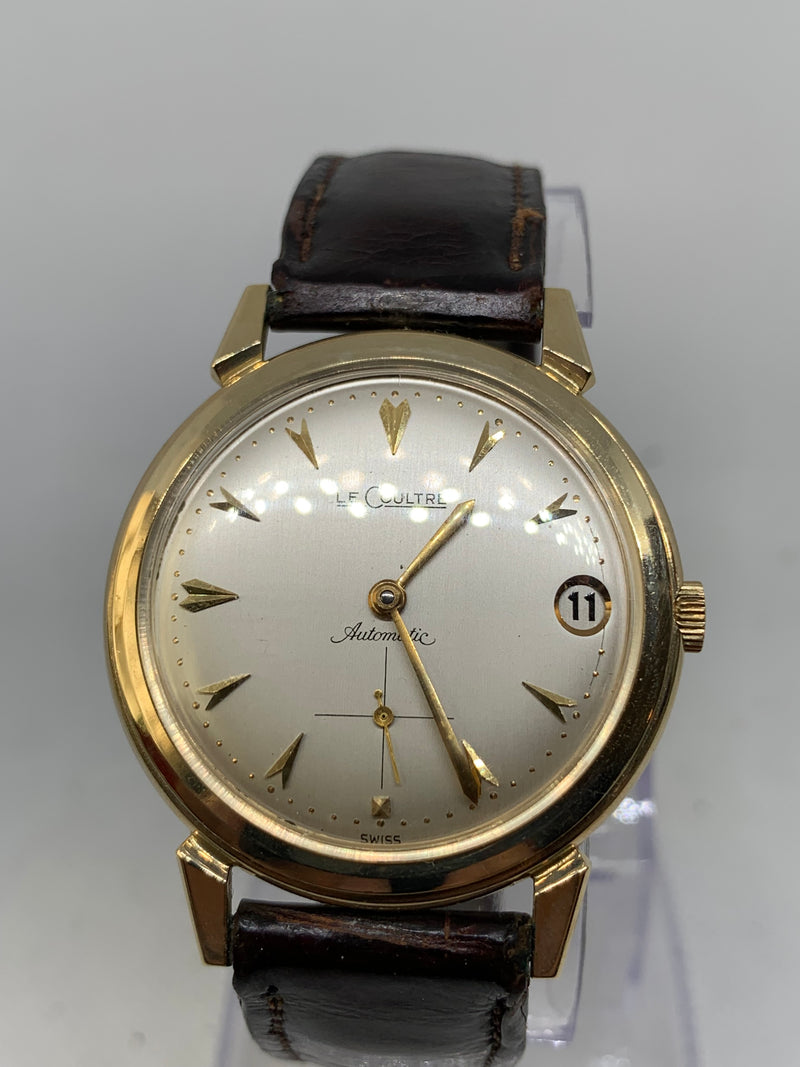 Jaeger-LeCoultre Automatic 14K Solid Gold Watch Ca.1970s
