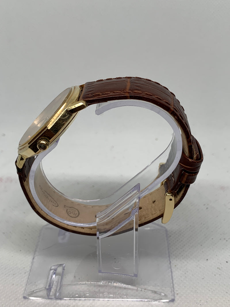 Omega Constellation Quartz 14K Solid Gold Watch