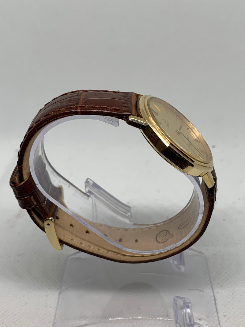 Omega Constellation Quartz 14K Solid Gold Watch