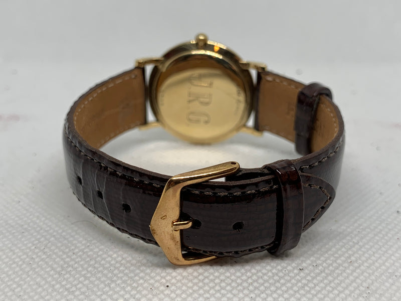 Universal Genève Solid 14K Gold Dress Watch