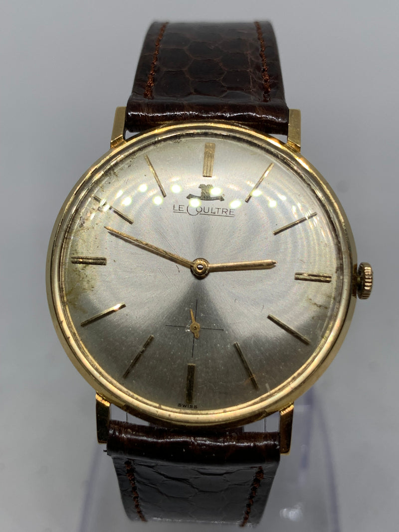 Jaeger-LeCoultre Manual Wind 18K Solid Gold Watch Ca.1950s