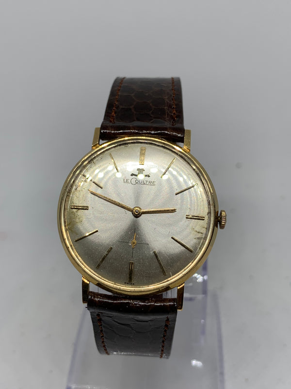 Jaeger-LeCoultre Manual Wind 18K Solid Gold Watch Ca.1950s