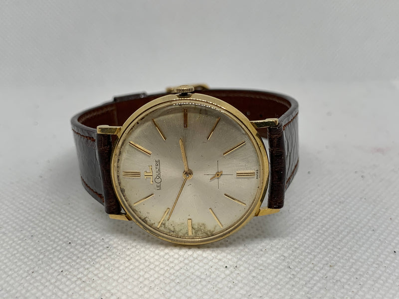 Jaeger-LeCoultre Manual Wind 18K Solid Gold Watch Ca.1950s