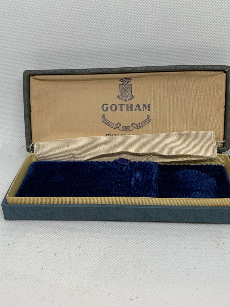 Gotham Deluxe Vintage 14k Solid Gold Watch with Diamonds 17 jewel
