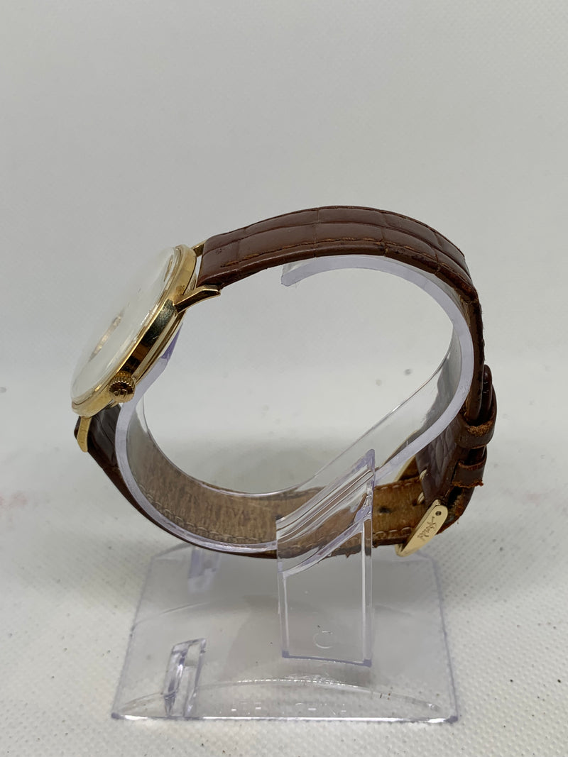 Lucien Piccard Automatic Seashark Vintage 14k Solid Gold Watch