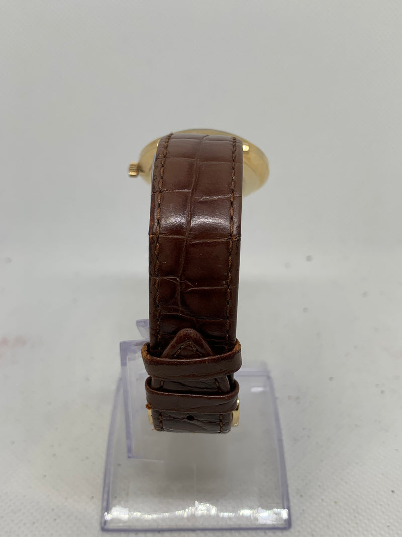 Lucien Piccard Automatic Seashark Vintage 14k Solid Gold Watch