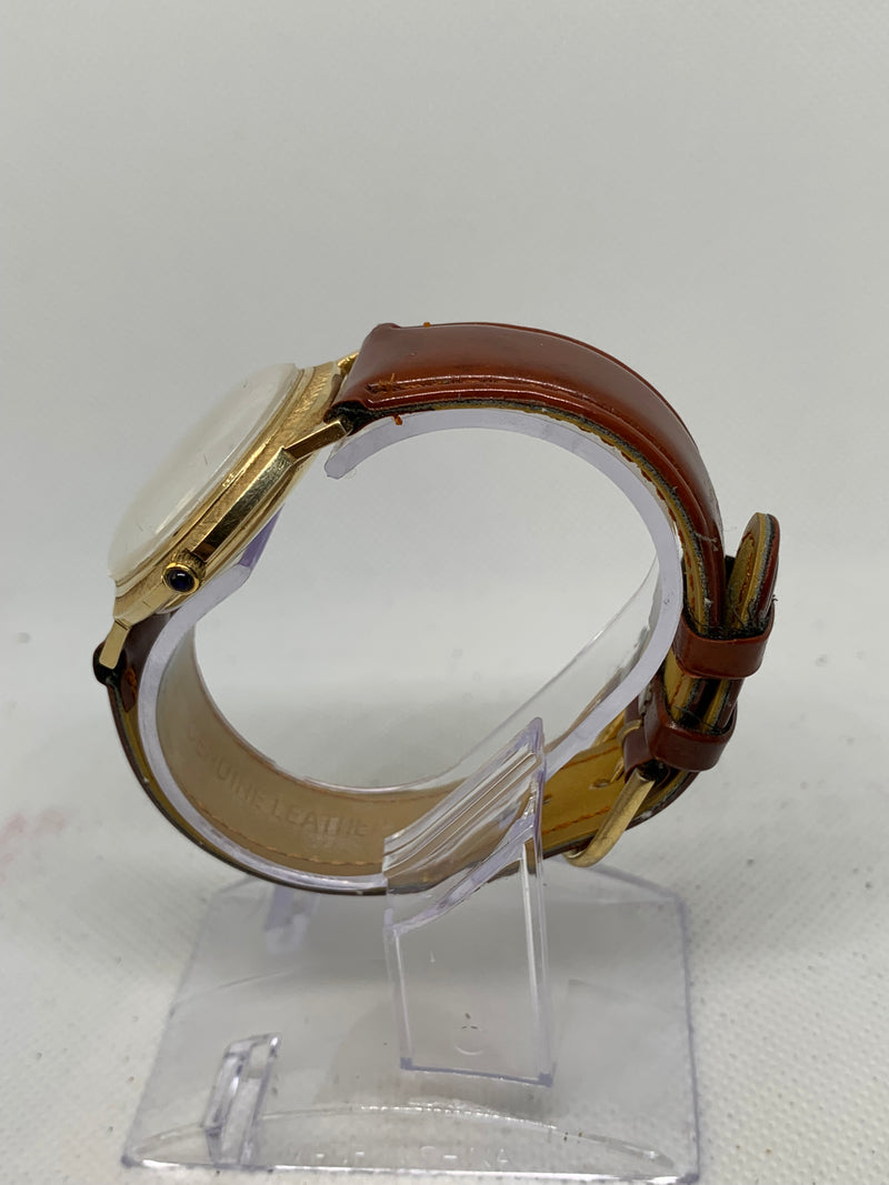 Lucien Piccard Automatic Seashark Vintage 14k Solid Gold Watch