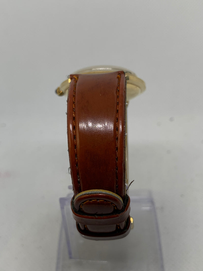 Lucien Piccard Automatic Seashark Vintage 14k Solid Gold Watch