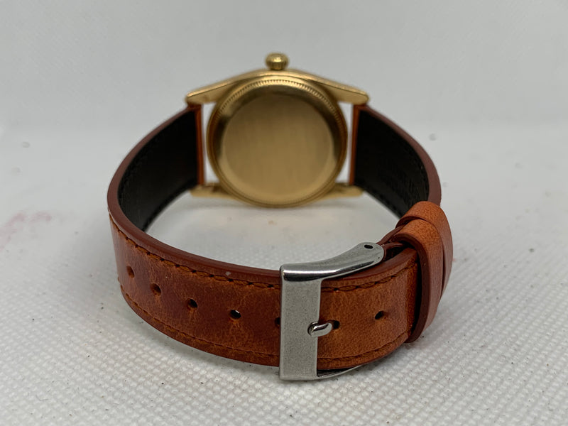 Rolex Oyster Perpetual 34 6590 Solid 18K Gold