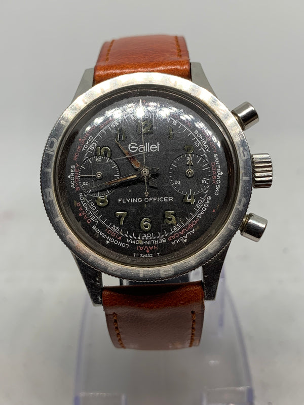 Gallet Chronograph Gallet Cronografo Flying officer