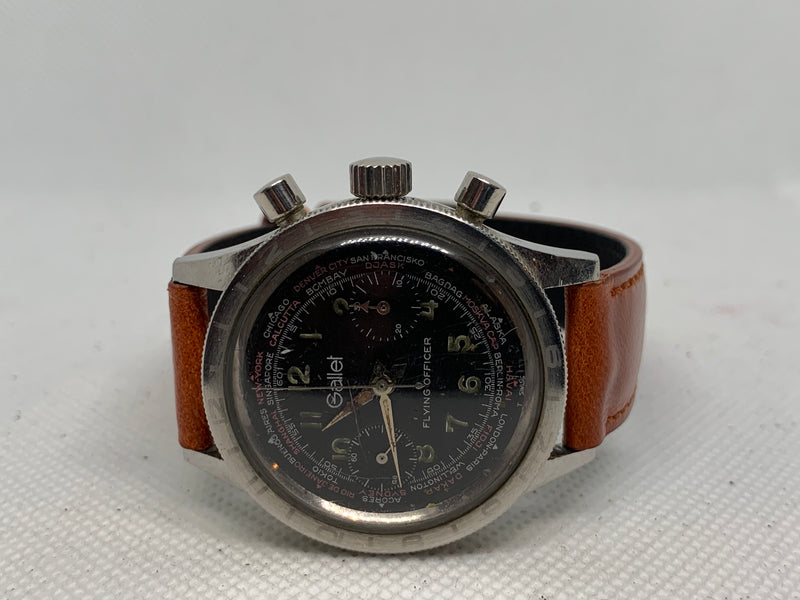 Gallet Chronograph Gallet Cronografo Flying officer