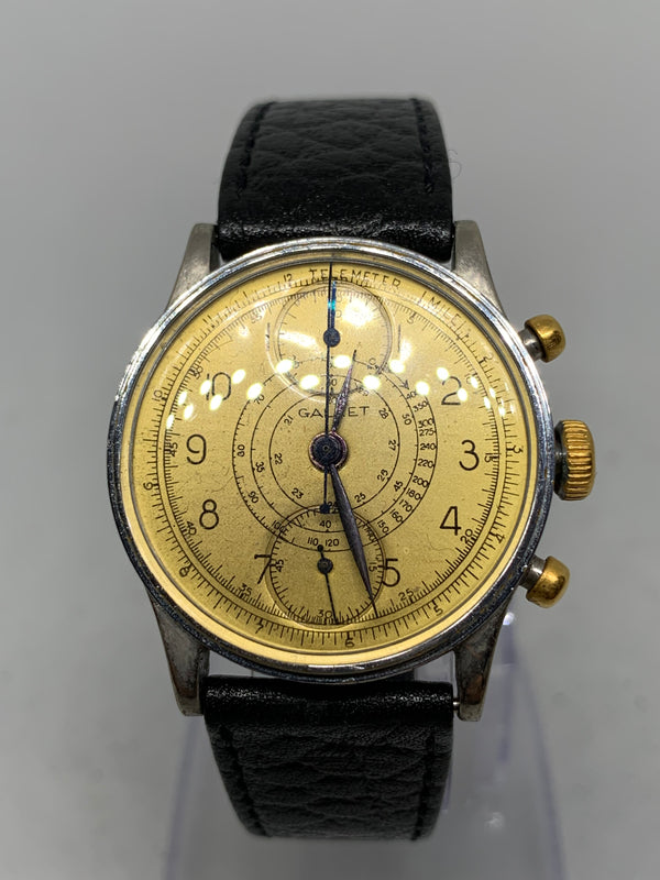 Gallet MultiChron Regulator | Chronograph | Up & Down | 2nd series | Vintage 1940s