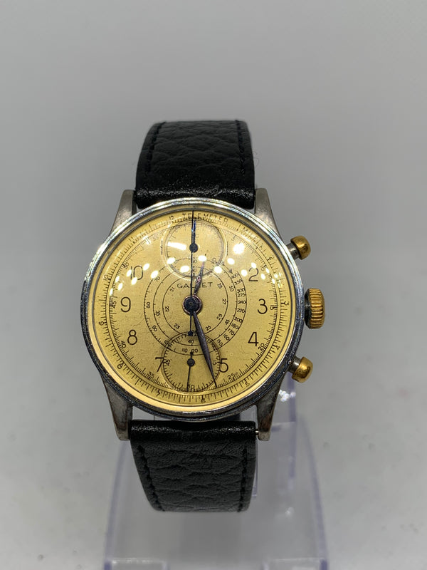 Gallet MultiChron Regulator | Chronograph | Up & Down | 2nd series | Vintage 1940s
