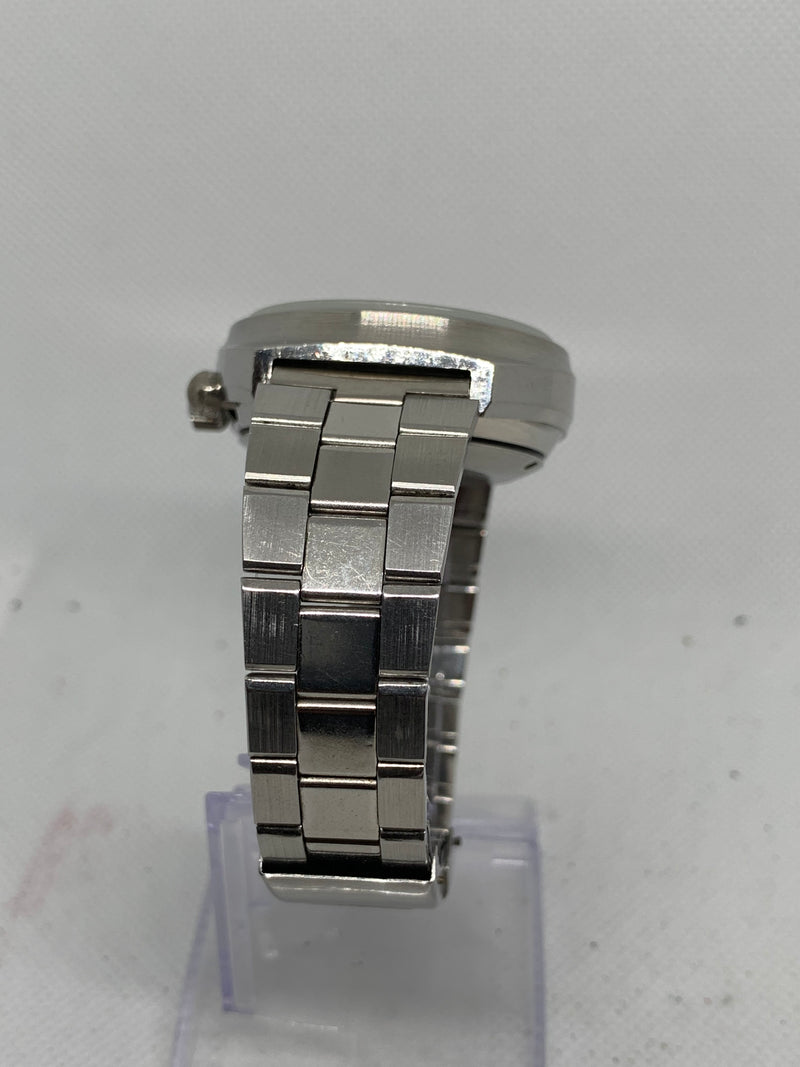 Heuer Pewter Stainless Steel Chronograph