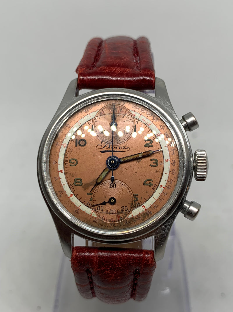 Bovet 1940's Valjoux 77 Vintage Chronograph