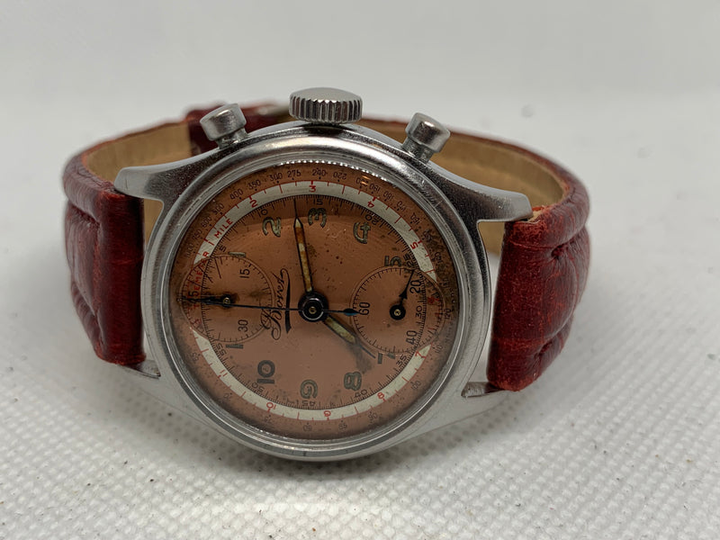 Bovet 1940's Valjoux 77 Vintage Chronograph