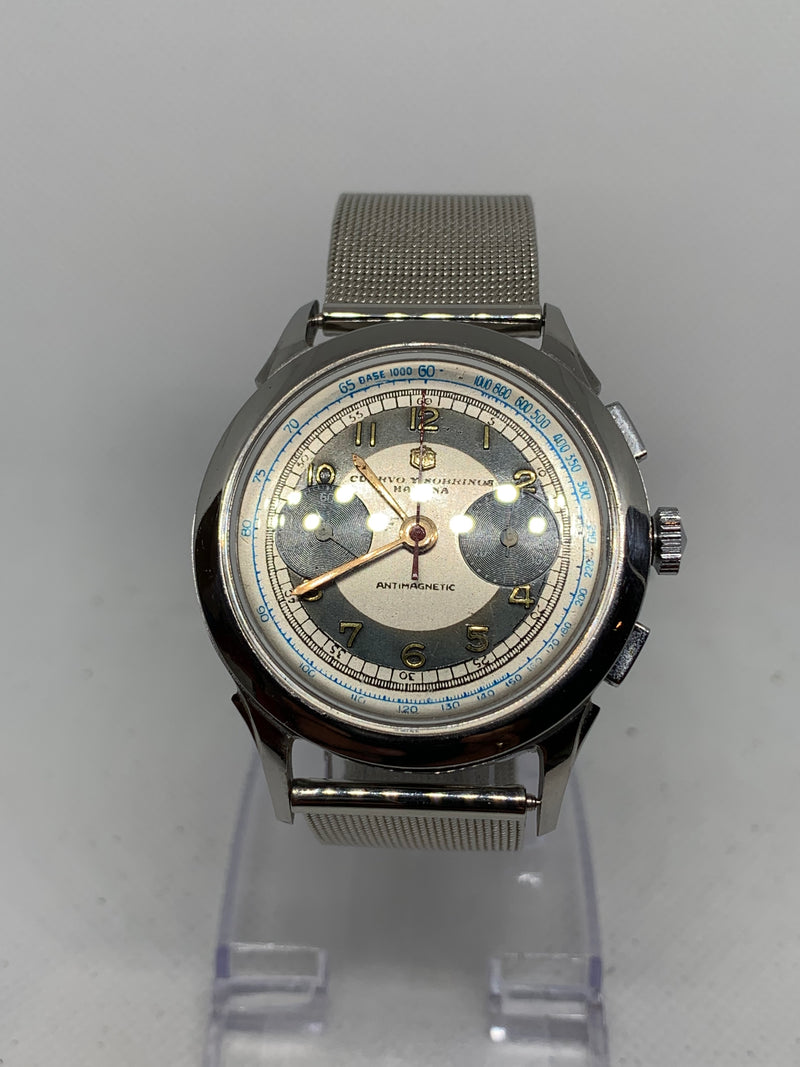 Cuervo y Sobrinos Habana Chronograph Antimagnetique