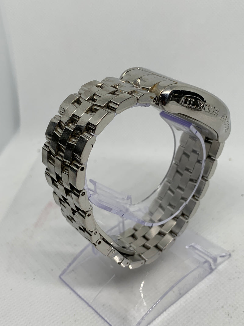 Ulysse Nardin Michelangelo Big Date 233-68 35 x 37mm Silver Dial Steel Braclet Full Set Excellent