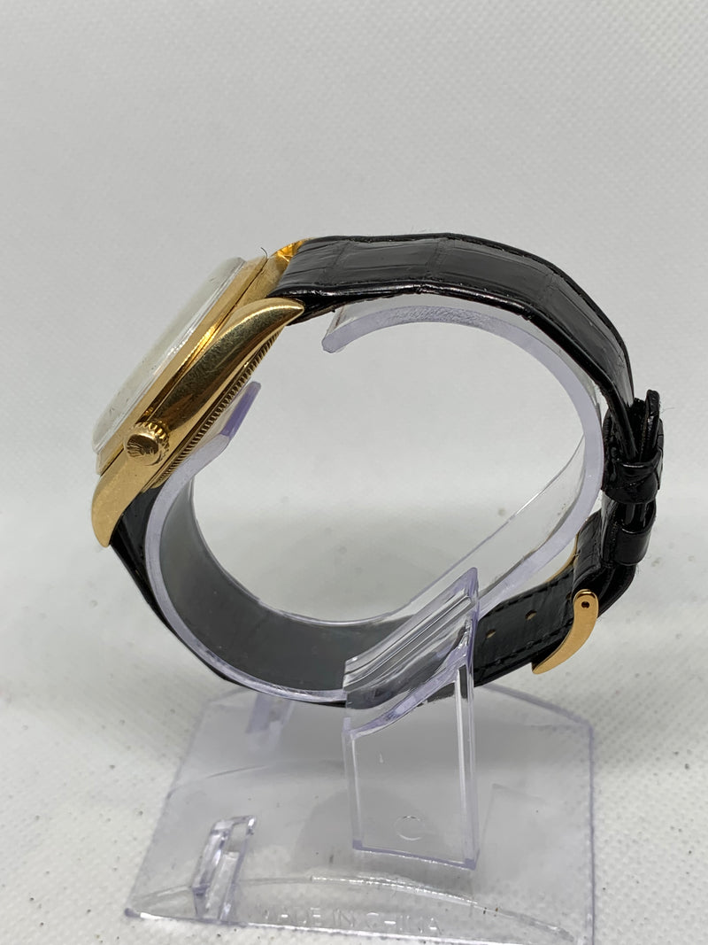 Rolex Oyster Perpetual 36 Ref 1012 Ultra Rare Ca. 1960s 18K Solid Gold Very Rare Only this one available for Sale in whole World