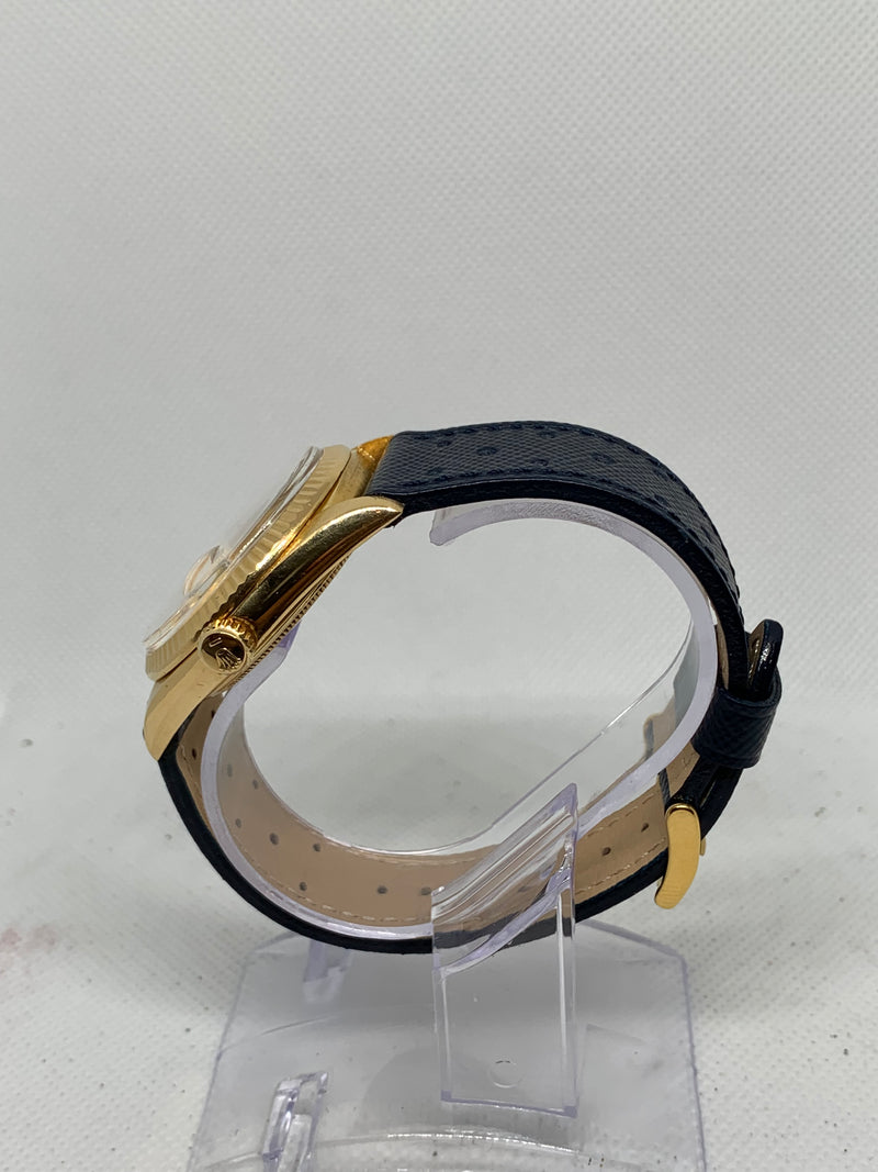 Rolex Datejust 36 36mm 1601 18K Solid Yellow Gold Gold Dial Automatic Watch Unpolished Case