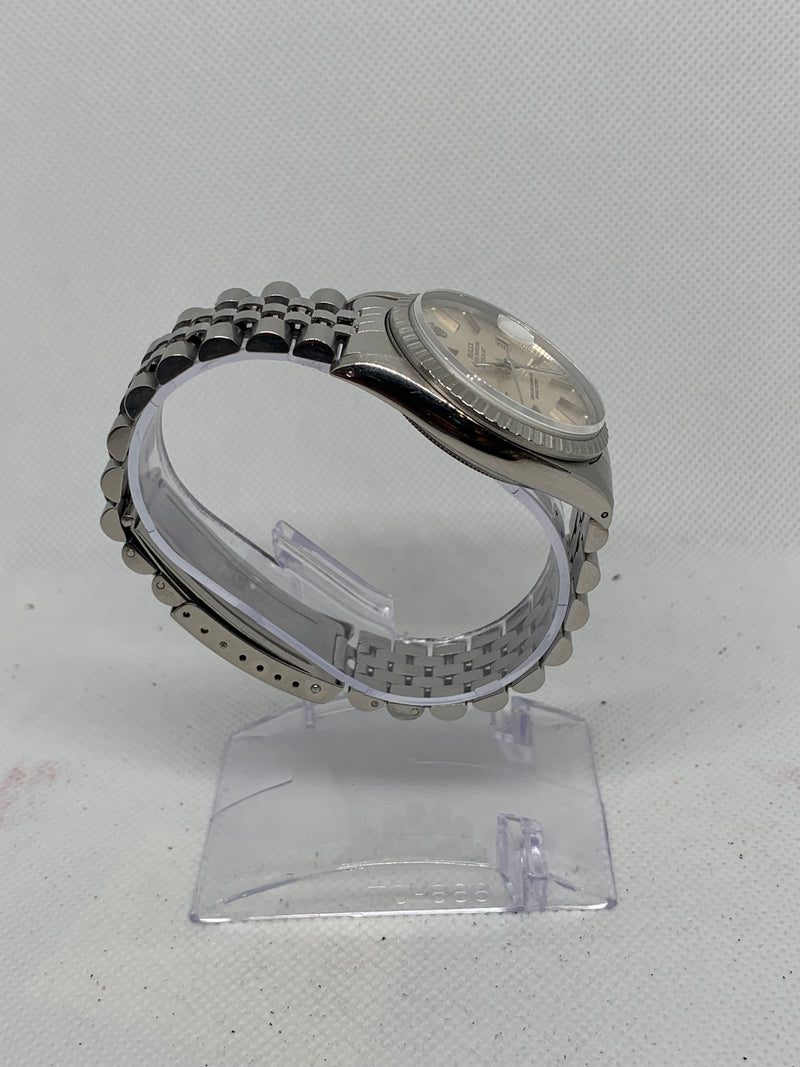 Rolex Datejust 36 Vintage Datejust 1983 Reference 16014 Silver Dial 36mm Case