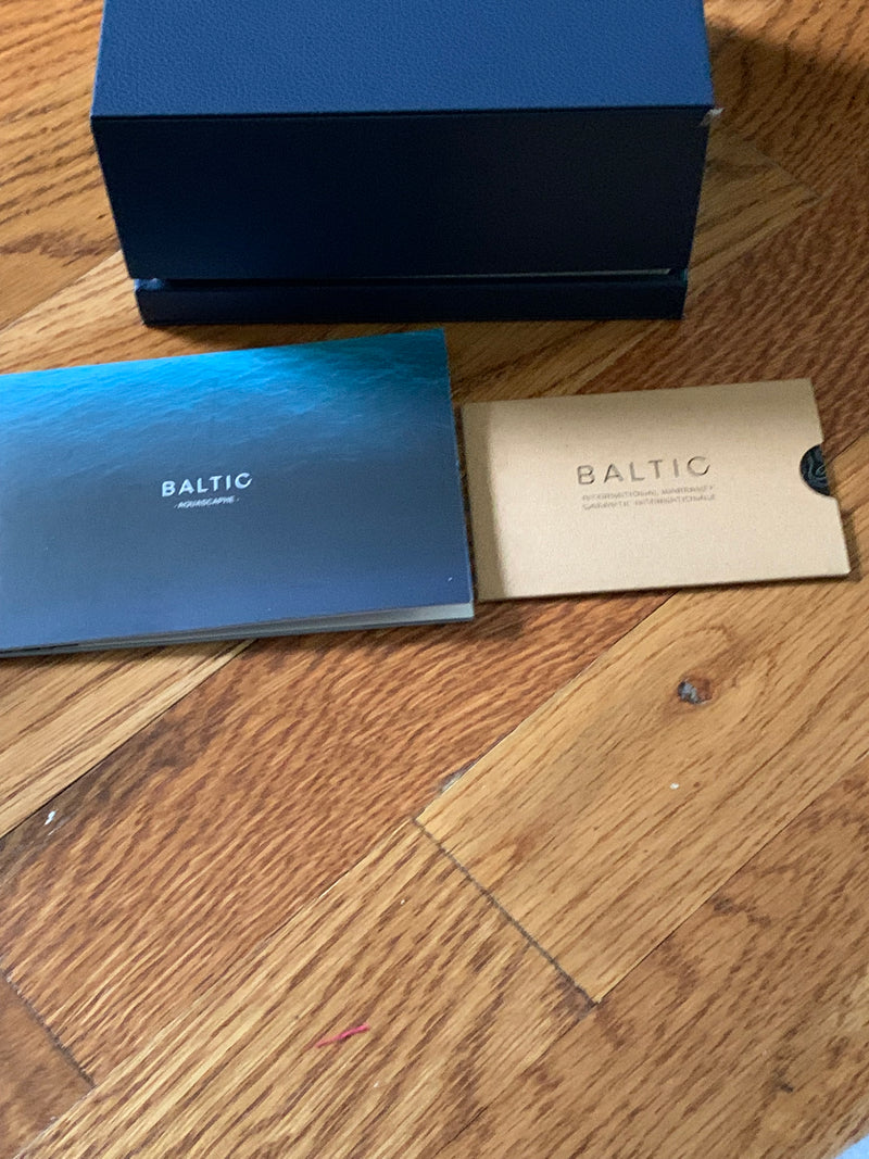 Baltic Aquascaphe Classic Black Cream 39mm Automatic 200m