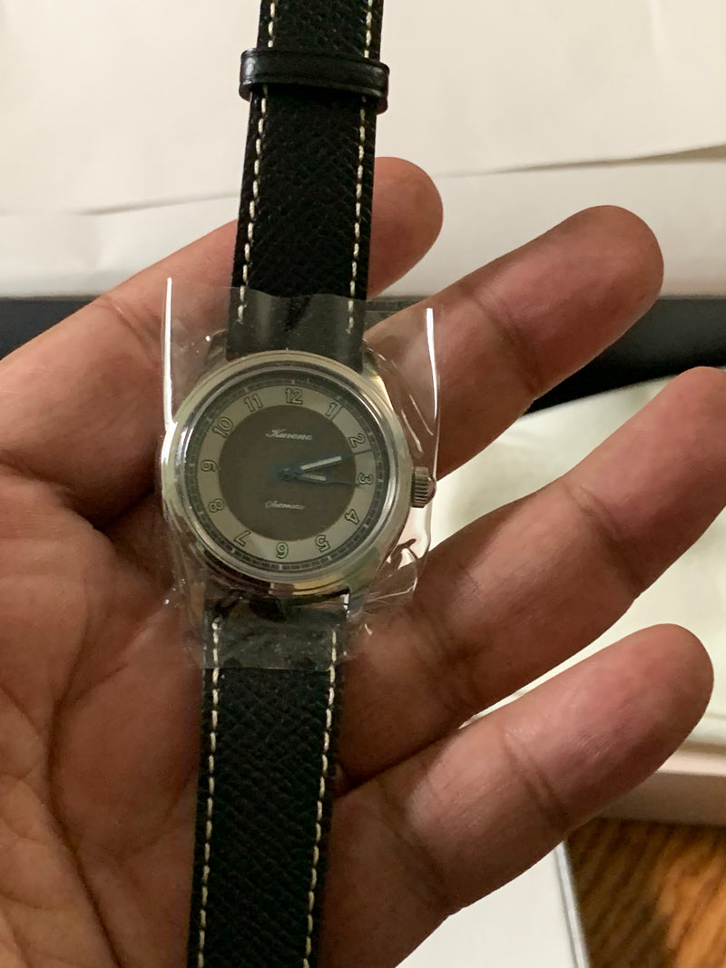 Baltic Aquascaphe Classic Black Cream 39mm Automatic 200m