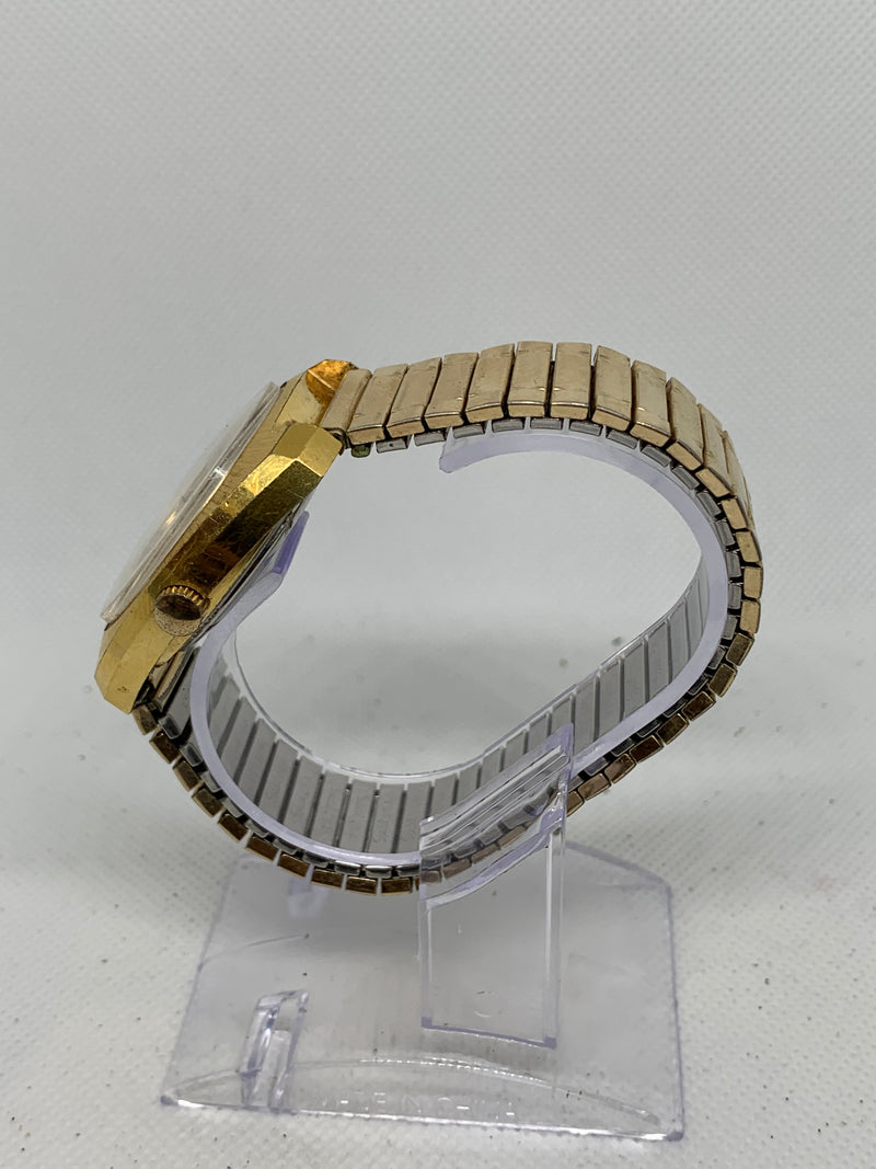 Clinton Automatic Day Date Ca 1970s Watch