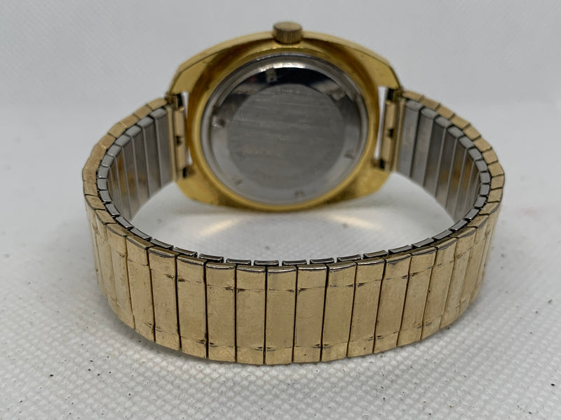 Clinton Automatic Day Date Ca 1970s Watch