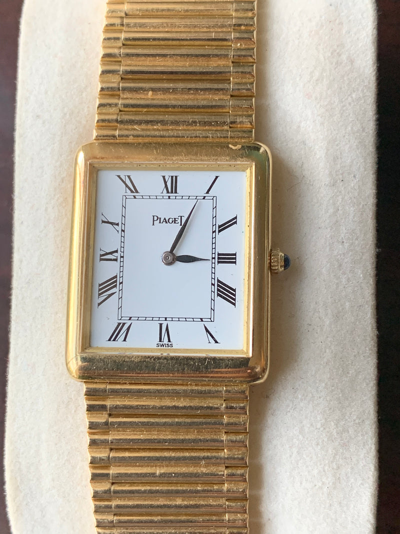 Piaget Tank Dial 18k