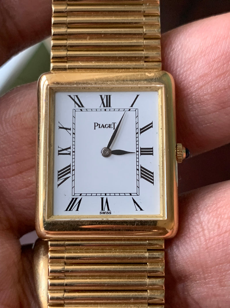 Piaget Tank Dial 18k