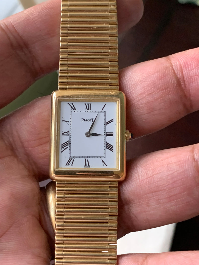 Piaget Tank Dial 18k