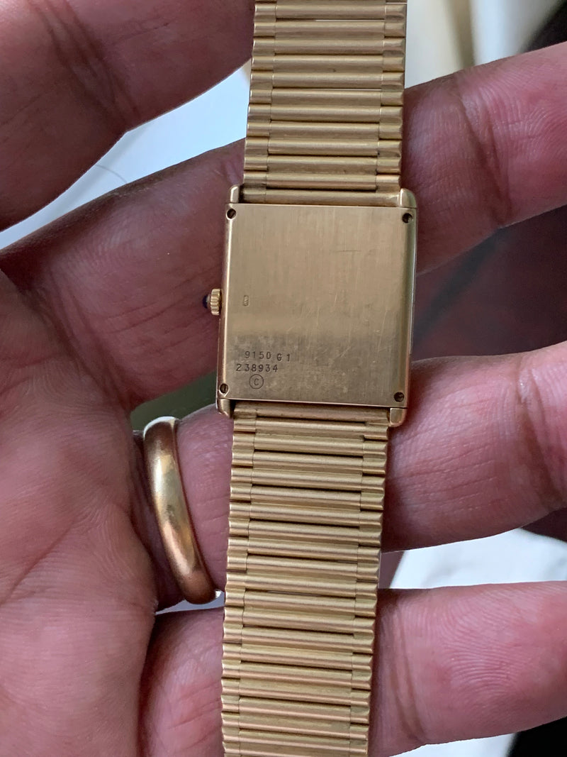 Piaget Tank Dial 18k