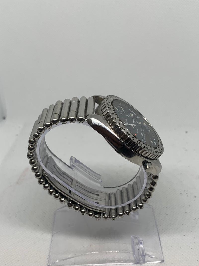 Breitling Pluton Chrono Blue Dial Stainless 41mm Quartz Men’s Watch A51038