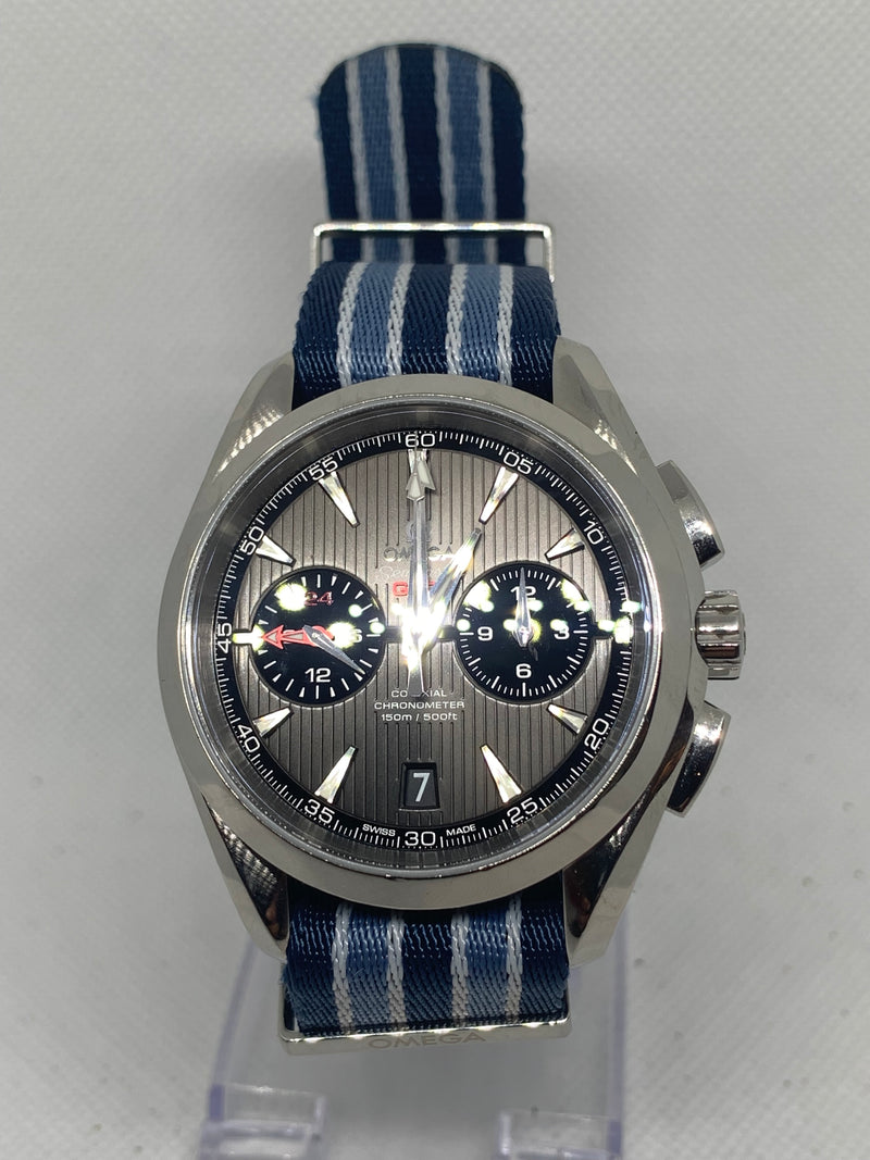 Omega Seamaster Aqua Terra Chronograph GMT Watch 231.10.43.52.06.001 Box