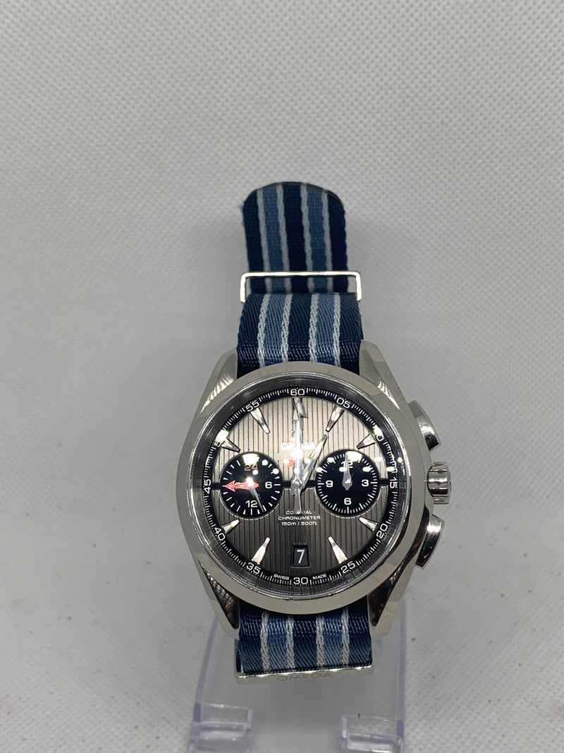 Omega Seamaster Aqua Terra Chronograph GMT Watch 231.10.43.52.06.001 Box