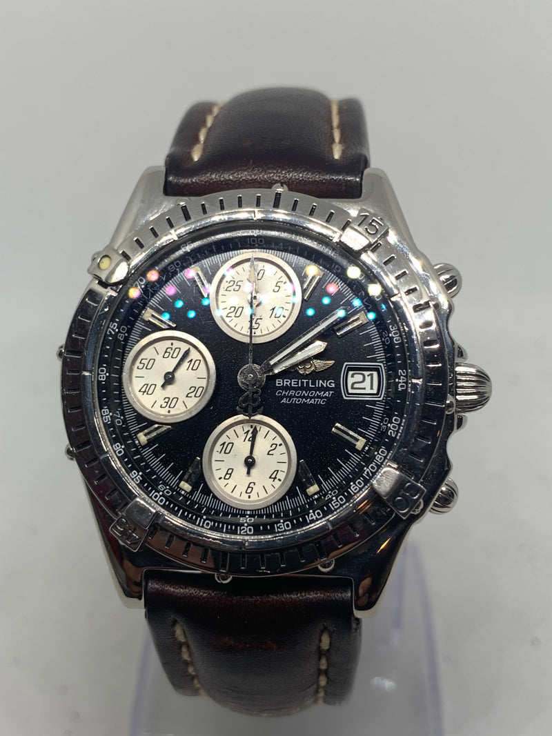 Breitling Chronomat Men's Automatic A13050.1 Panda dial