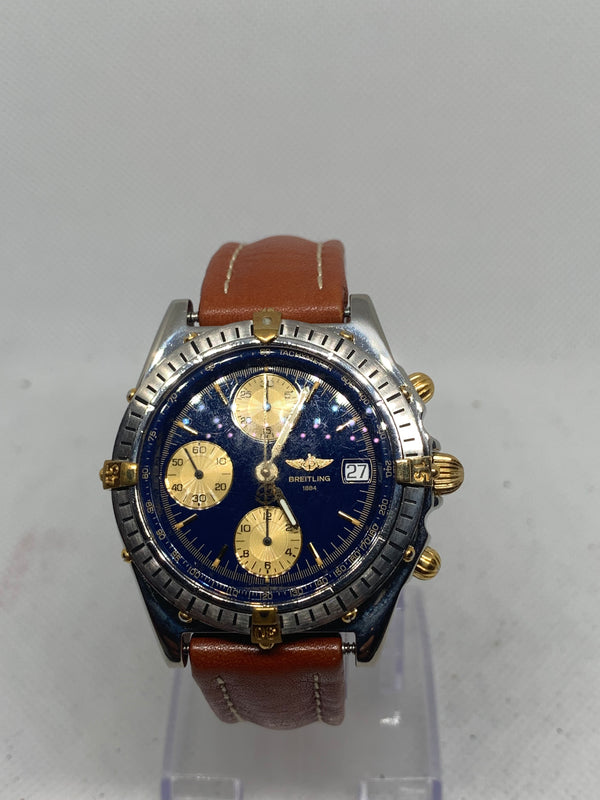 Breitling Chronomat B13047 Top Steel & Gold Chronograph