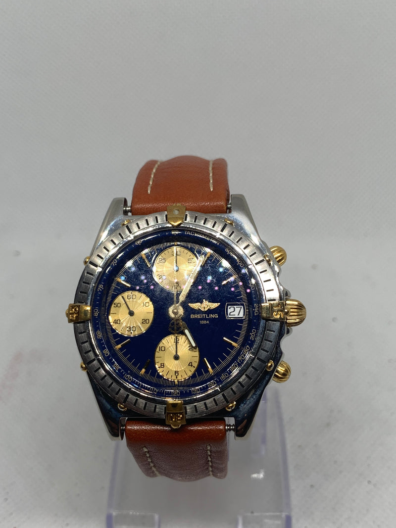 Breitling Chronomat B13047 Top Steel & Gold Chronograph